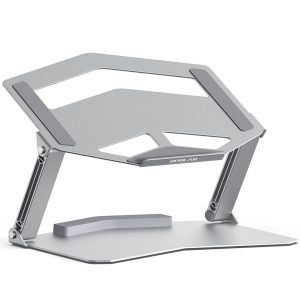 (ABC)(Prohibited Product on Amazon)Laptop Stand with USB Ports, Adjustable Laptop Rise Notebook Holder Stand Ergonomic Aluminum Laptop Stand for MacBook ,Notebook, Computer and More Type-C Device, Por