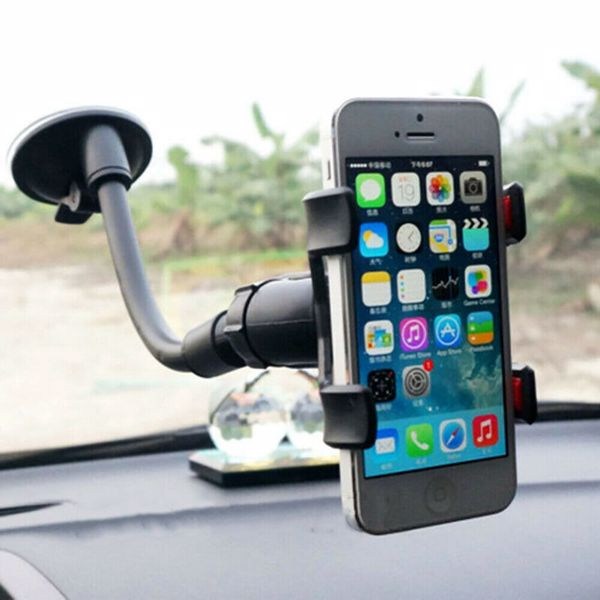 360° Car Windshield Mount Cradle Suction Cup Holder for Cell Phone GPS(tk/temu self-pickup orders) - Image 8