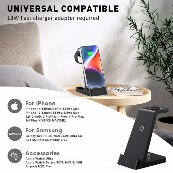 (Amazon prohibits sales)Wireless Charging Station - Image 4