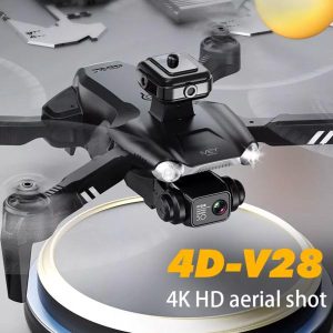 4DRC V28 RC Drone 4K HD Dual Camera WiFi FPV Foldable Rc Quadcopter Obstacle avoidance ,Logistics Is Randomly Sent By UPS,USPS,FEDEX