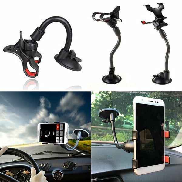360° Car Windshield Mount Cradle Suction Cup Holder for Cell Phone GPS(tk/temu self-pickup orders) - Image 11