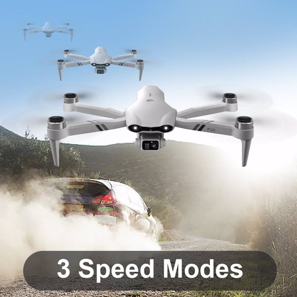 4DRC F10 Foldable Drone with Camera WIFI FPV for Adults,1080P HD FPV Live Video RC Quadcopter,Logistics is randomly sent by UPS/USPS/UNI/EVRI/ROYAL MAIL - Image 6