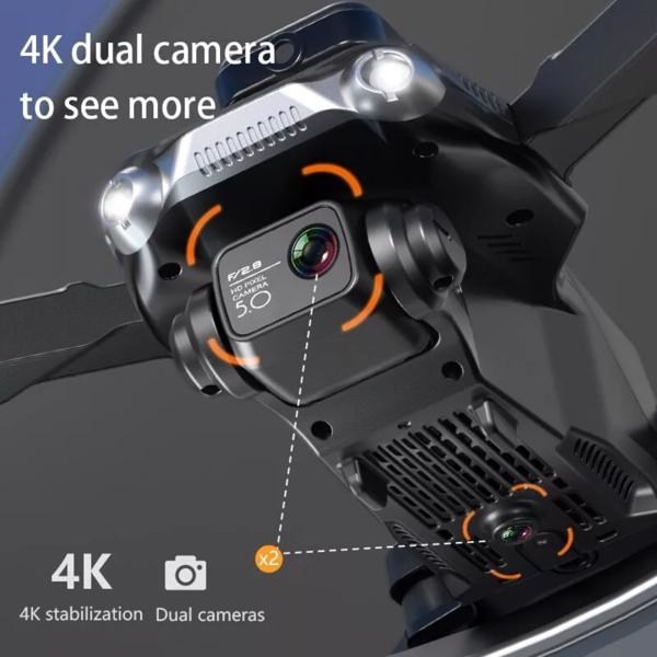 4DRC V28 RC Drone 4K HD Dual Camera WiFi FPV Foldable Rc Quadcopter Obstacle avoidance ,Logistics Is Randomly Sent By UPS,USPS,FEDEX - Image 3