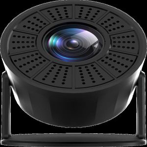 Mini Projector: Portable, cost-effective, 180° projection angle, portable projector with wireless connection & mobile device compatibility for movies