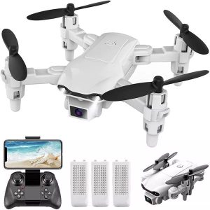 4DRC V9 Mini Drone for Kids Adults 720P HD FPV Camera, Foldable RC Quadcopter for Boys Girls with Altitude Hold, Headless Mode,Logistics is randomly sent by UPS/USPS/FEDEX/Amazon Logistics.
