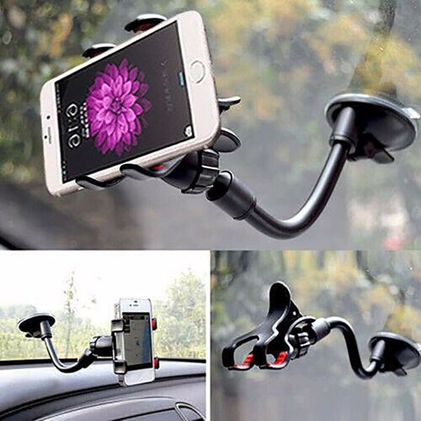 360° Car Windshield Mount Cradle Suction Cup Holder for Cell Phone GPS(tk/temu self-pickup orders)