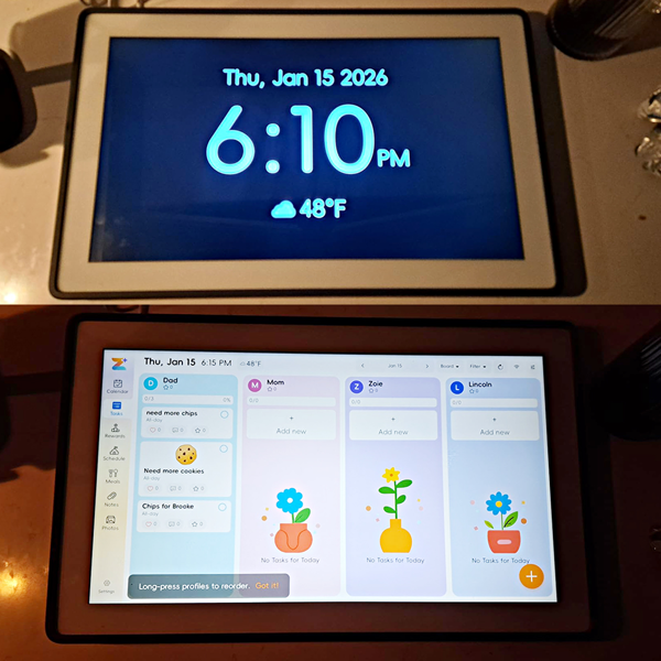 Digital Calendar,15.6-inch Digital Wall Planner & Chore Chart, Touchscreen Family Organizer for Schedules, Events & Reminders, Wall Mount Included, Smart Calendar Perfect for 2026 Planning (Grey Frame) - Image 8