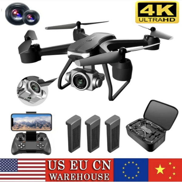 3 batteryV14 Professional Drone 6K HD Dual Camera Wifi FPV Portable RC Quadcopter ,Drones suitable for adults/beginners.Logistics is randomly sent by UPS/UNI/GOFO/USPS/.