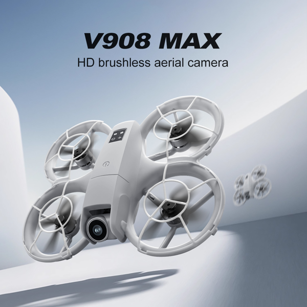 V908MAX Drone - Outdoor Quadcopter Suitable for Beginners & s, 120° Wide-Angle FPV Camera, 360° Flips, Motorized Tilt,, Large-Screen Remote Controller, Ideal Gift for Drone Enthusiasts - Image 7