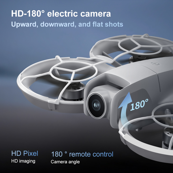 V908MAX Drone - Outdoor Quadcopter Suitable for Beginners & s, 120° Wide-Angle FPV Camera, 360° Flips, Motorized Tilt,, Large-Screen Remote Controller, Ideal Gift for Drone Enthusiasts - Image 6